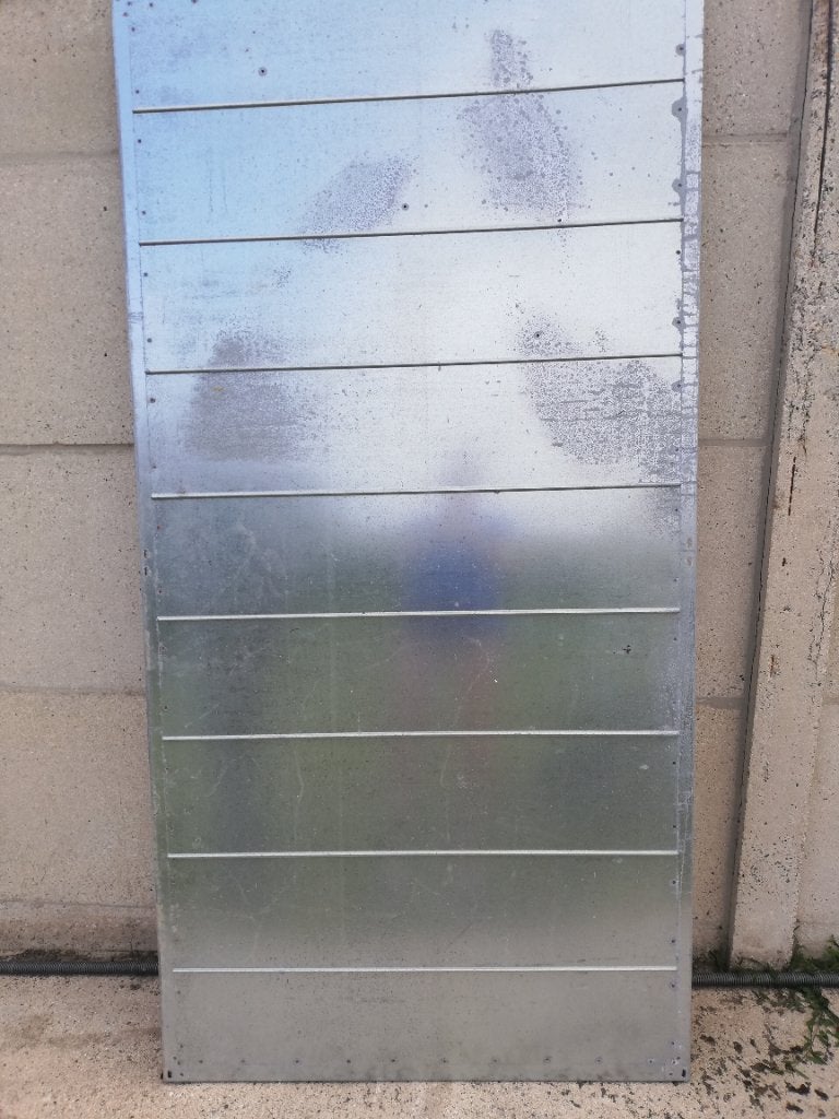 Panneaux de volière, Enlèvement, Comme neuf, Aluminium, Volière