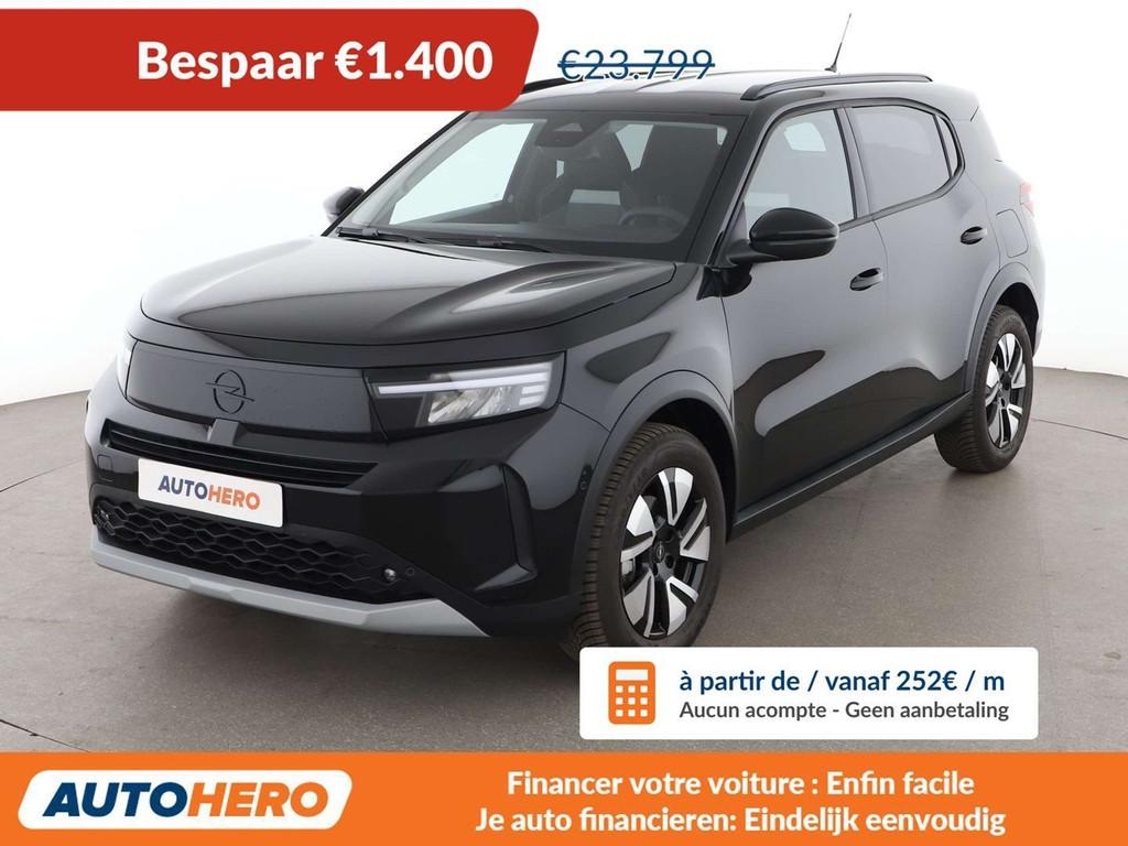 Opel Frontera electric drive 83 kW GS (bj 2025, automaat), Stof, Gebruikt, 1514 kg, Zwart