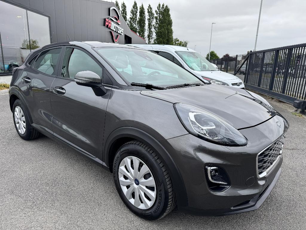 Ford Puma 1.0 ecoboost 1st eig ohboek carplay verwarmd zetel, Stof, Puma, Bedrijf, 5 deurs