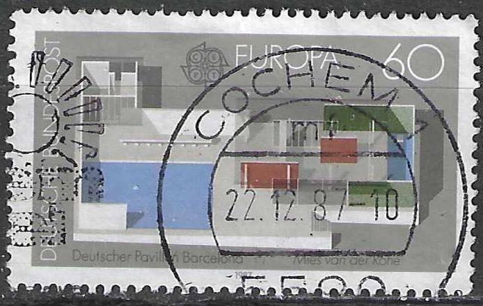 Allemagne Bundespost 1987 - Yvert 1153 - Europe (ST), Envoi, Affranchi