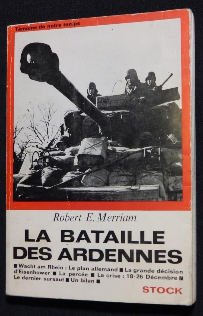 WW 2 - Merriam - La bataille des Ardennes - Guerre, Enlèvement ou Envoi, Deuxième Guerre mondiale, Utilisé, Armée de terre