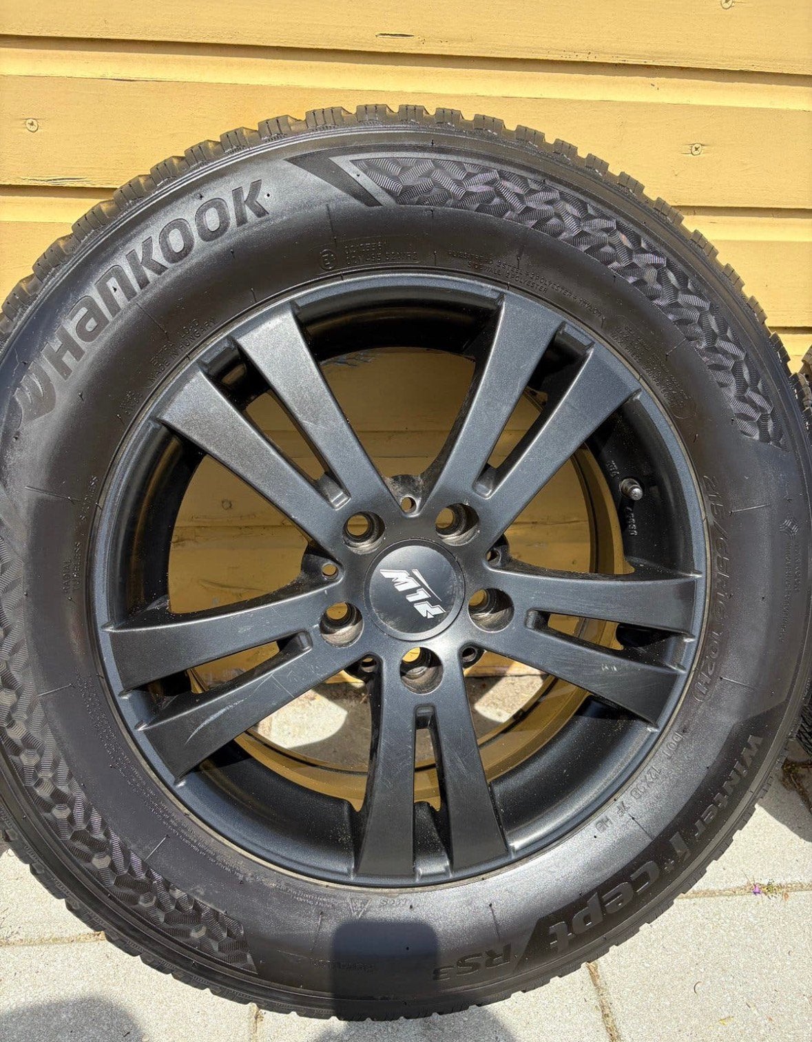 LM velgen met zgan Hankook Winterbanden, Enlèvement, Pneus hiver, Pneu(s)