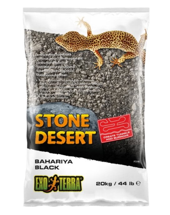 zwarte desert stone exo terra 20 kg nieuw, Overige soorten