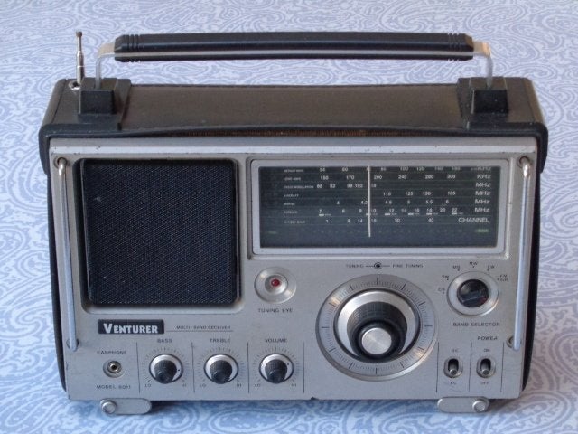 Radio - Wereldontvanger Venturer, Audio, Tv en Foto, Radio's, Ophalen of Verzenden, Gebruikt, Wereldontvanger