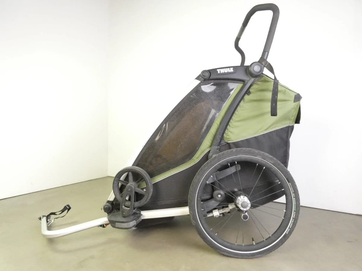 Remorque a velo Thule Chariot Cab 2, 40 à 60 kg, Pliable, Enlèvement, Utilisé