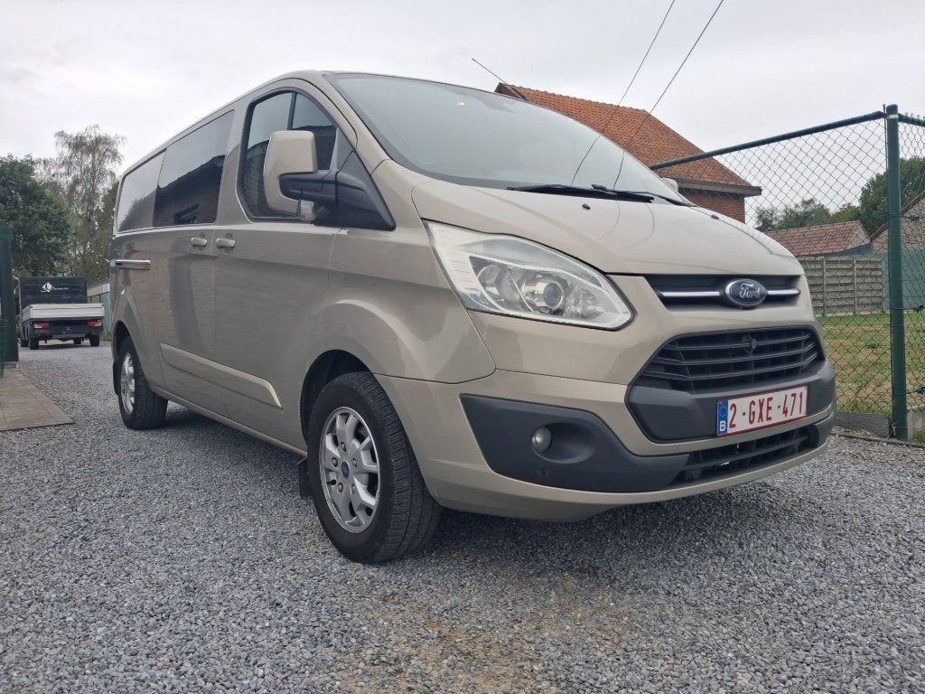 ford transit #bj 2013# 6 zitplaatsen !full option! gekeurd, Auto's, Euro 5, Stof, Zwart, Bedrijf