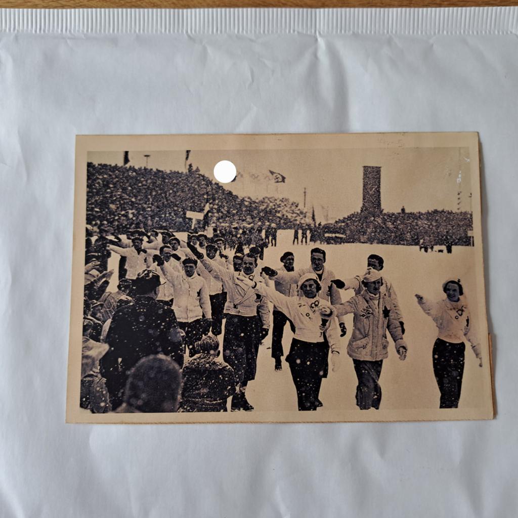 Photo de presse historique : Jeux olympiques de Berlin 1936, Collections, Enlèvement ou Envoi