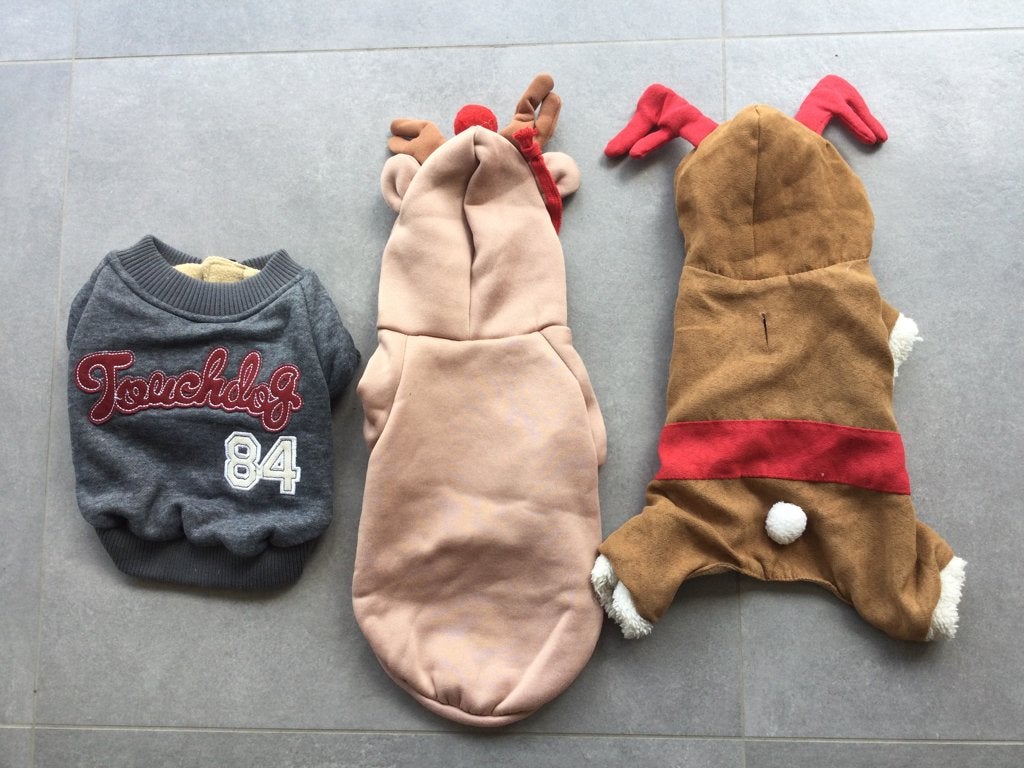 Pakket hondenjasjes voor de winter. Nieuw, Dieren en Toebehoren, Ophalen, Nieuw, Hondenjas, Met capuchon