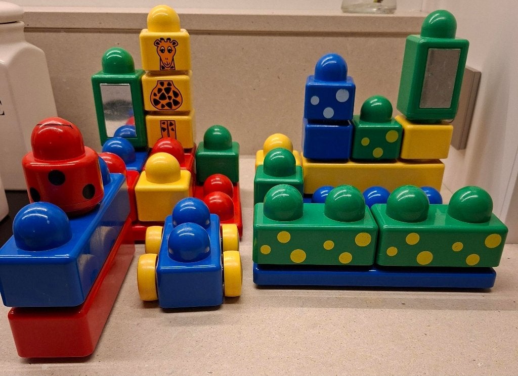 Duplo Primo - premier âge - jeu de construction bébé, Enlèvement, Utilisé, Ensemble complet, Duplo