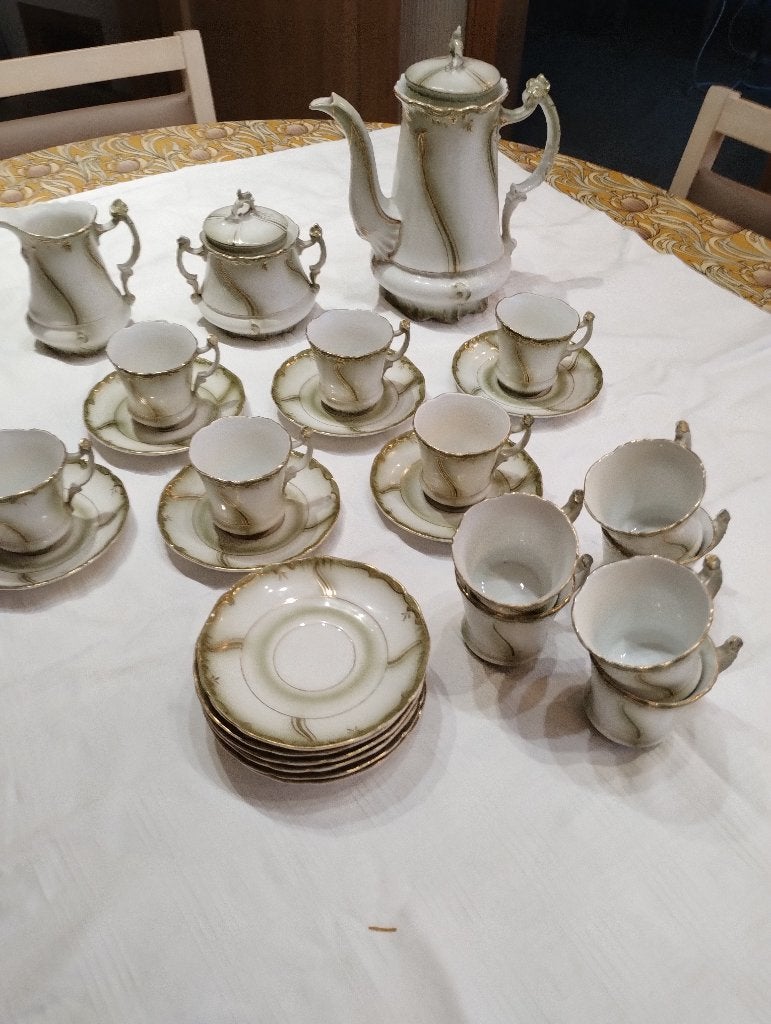 KOFFIE- THEE SERVIES, Antiek en Kunst, Ophalen of Verzenden