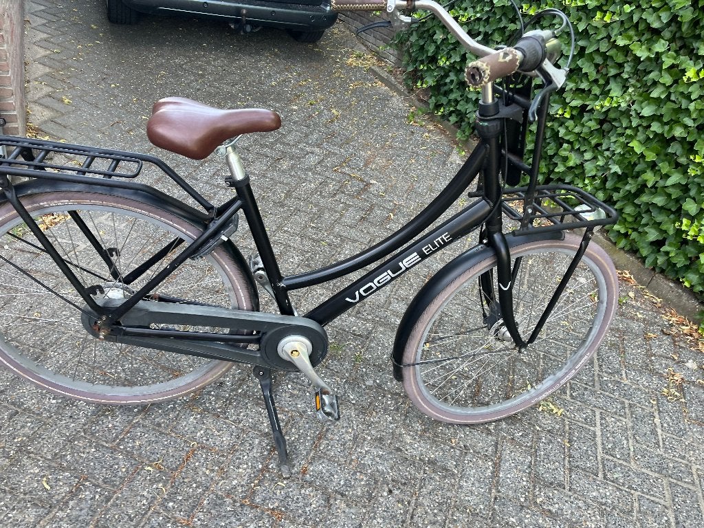 damesfiets met voor stoel, Ophalen, Zo goed als nieuw