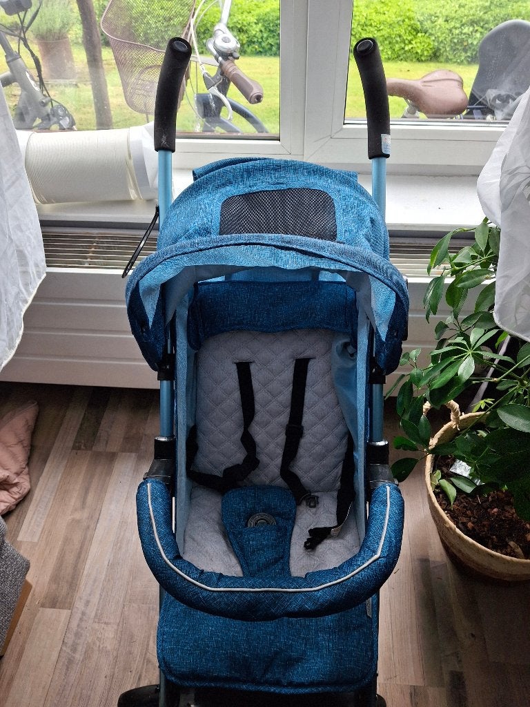 Kinderbuggy, Ophalen, Zo goed als nieuw, Overige merken, Verstelbare rugleuning