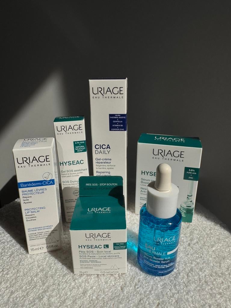 Lot uriage producten, Ophalen, Nieuw, Gehele gezicht, Verzorging