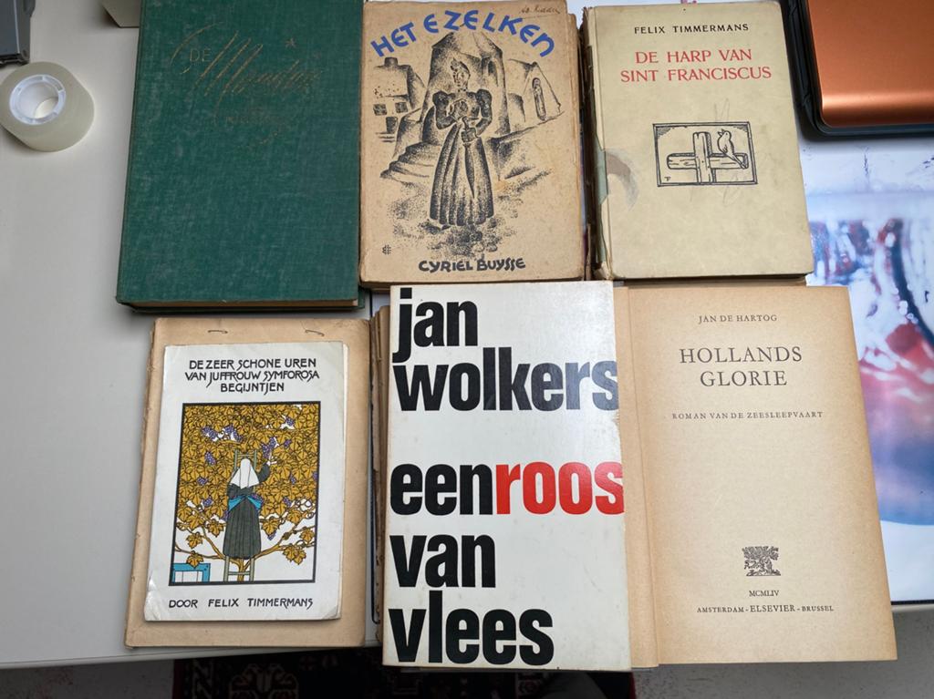 Romans van oude vlaamse en nederlandse schrijvers, Ophalen of Verzenden, Gelezen