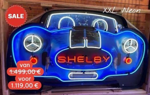 Néon XXL AC Cobra Shelby en solde, Enlèvement, Neuf, Table lumineuse ou lampe (néon)
