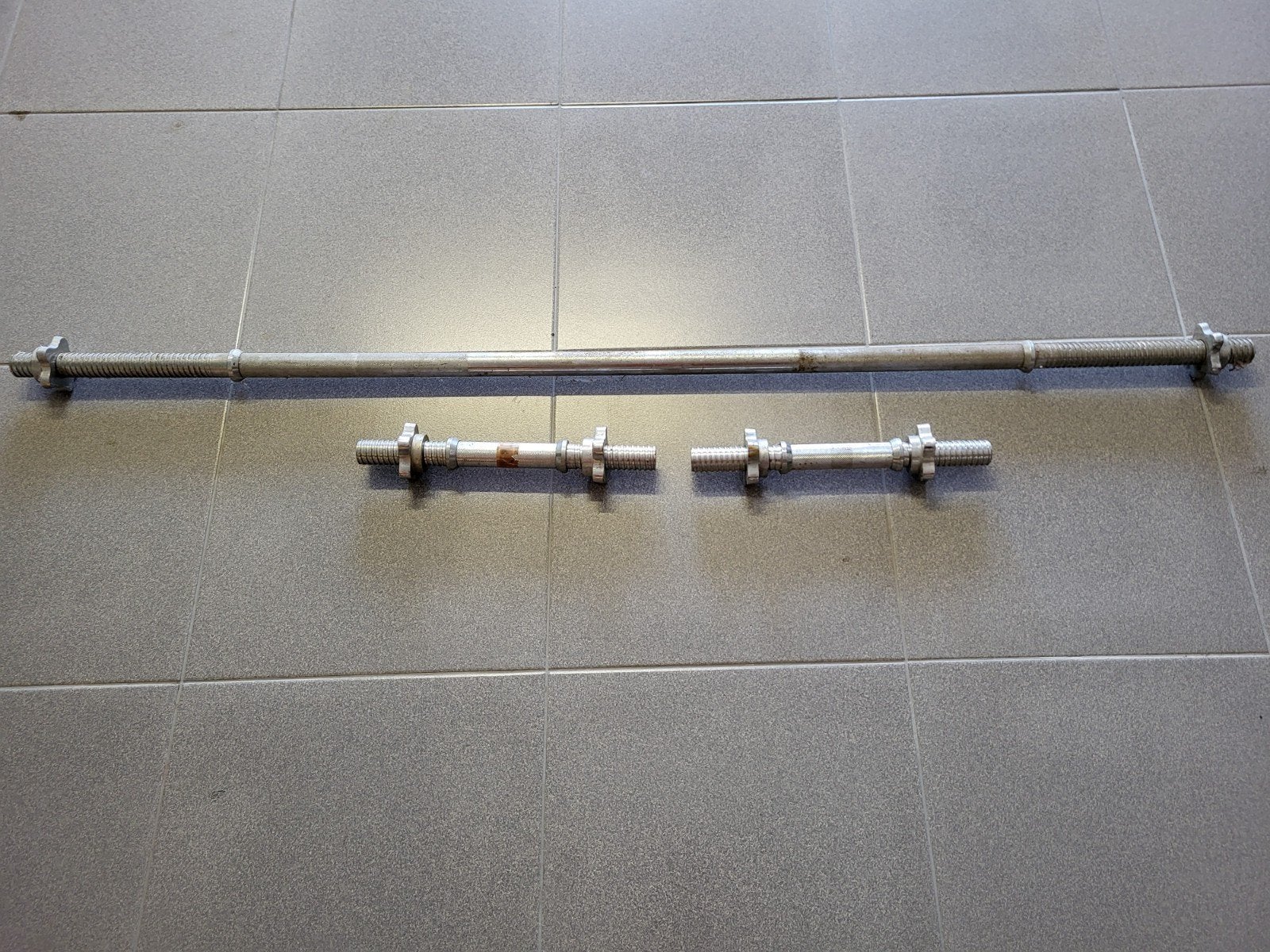 Barbell bars - voir photo, Enlèvement