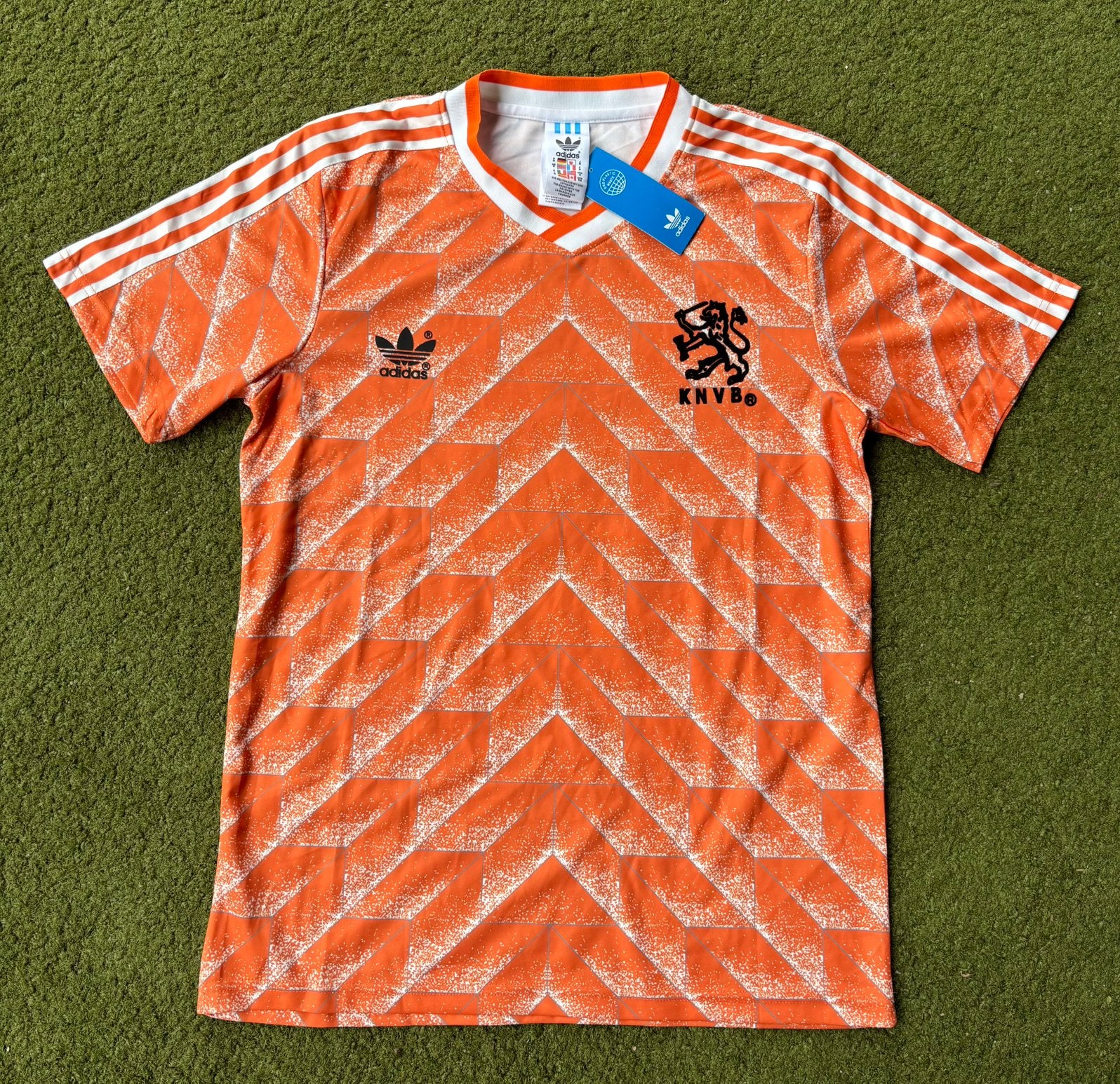 Retro Nederlands Elftal Shirt 1988 — Van Basten #12 Size M, Maat M, Ophalen of Verzenden, Nieuw, Shirt