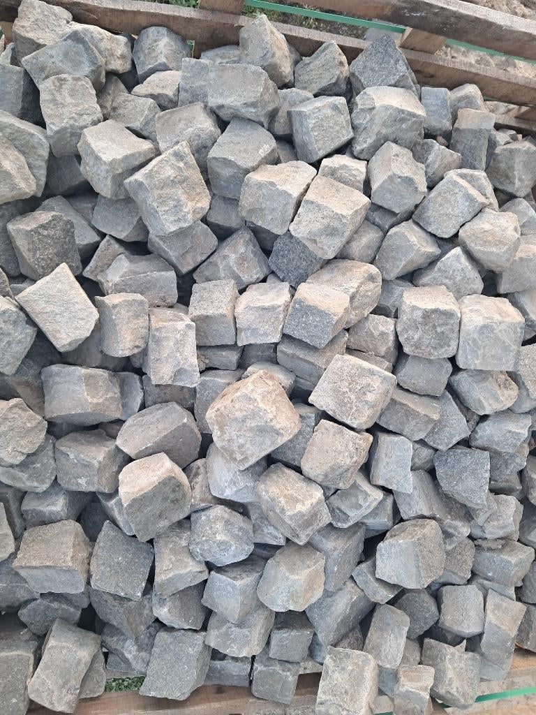 Kinderkopjes/Kleine kasseien, Tuin en Terras, Ophalen, Gebruikt, 10 m² of meer, Klinkers