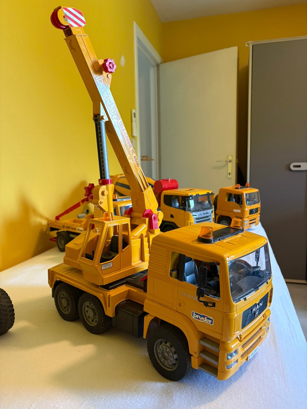 Bruder Mobiele Kraanwagen, Ophalen, Zo goed als nieuw