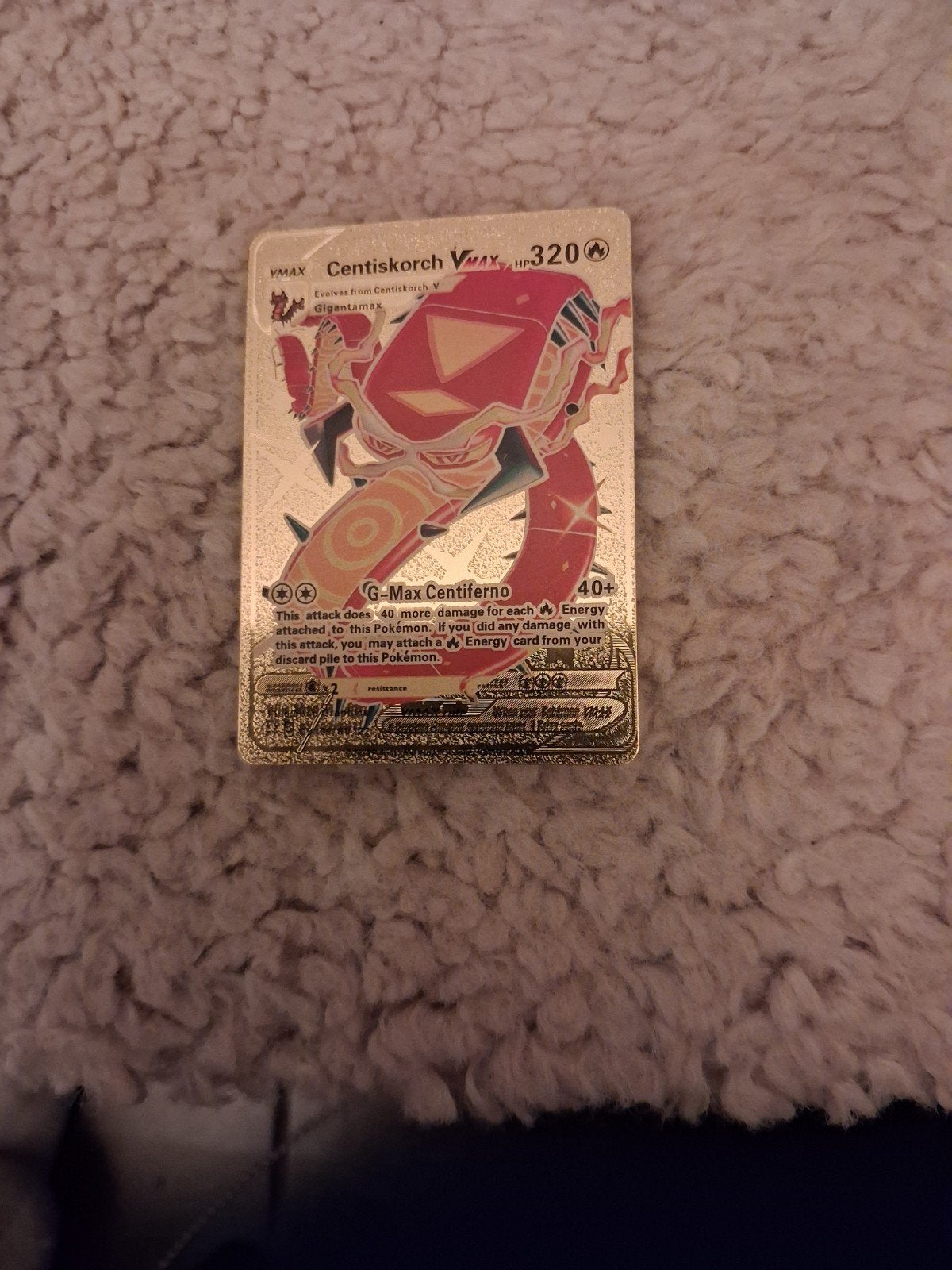 carte pokemon dorée, Enlèvement ou Envoi