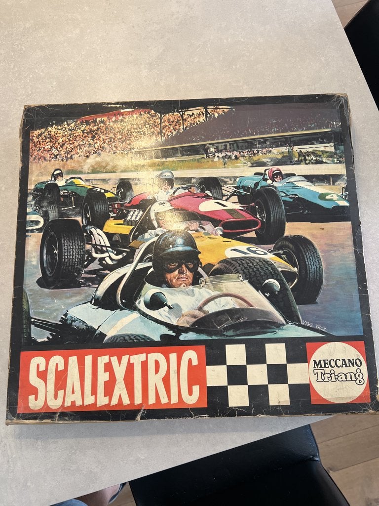 Meccano racebaan, Ophalen, Racebaan