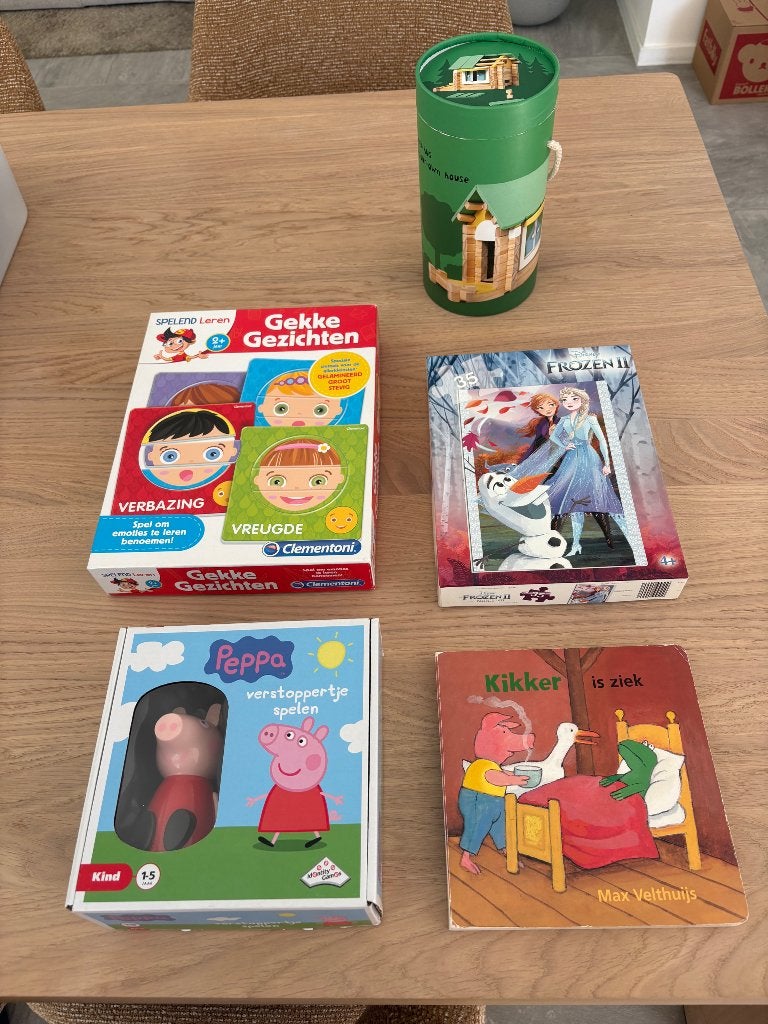 Speelgoedpakket voor 2-4 jaar, Ophalen, Gebruikt, Puzzelen