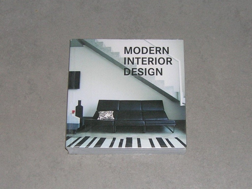 Boek: Modern Interior Design, Boeken, Kunst en Cultuur | Architectuur, Gelezen, Overige onderwerpen, Ophalen