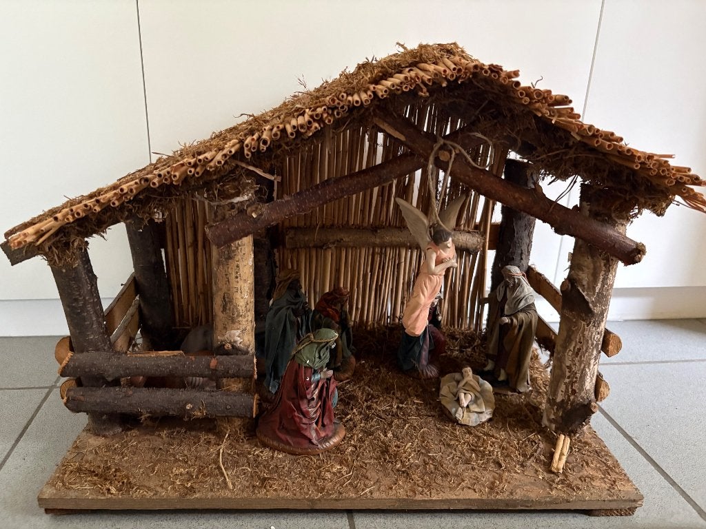 Kerststal, Ophalen of Verzenden, Zo goed als nieuw