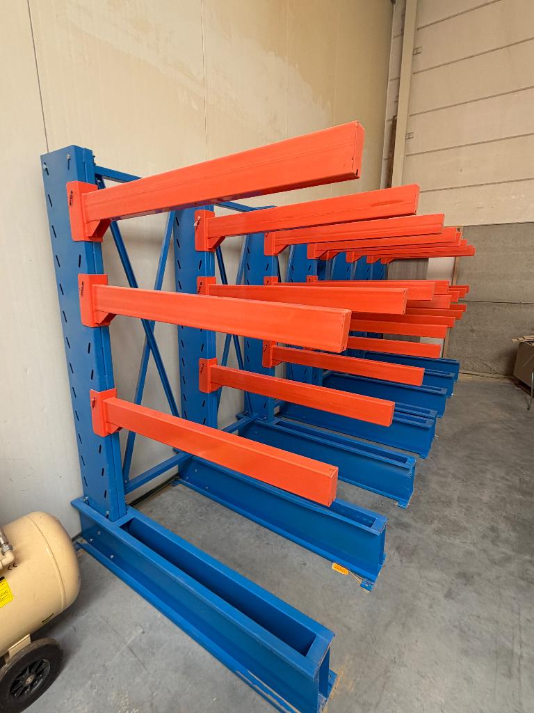 Stelling draagarm, Ophalen