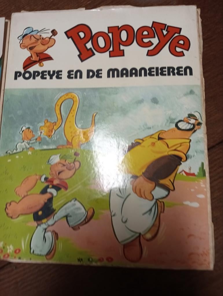 Stripboek Popeye en de maaneieren, Boeken, Stripverhalen, Ophalen of Verzenden