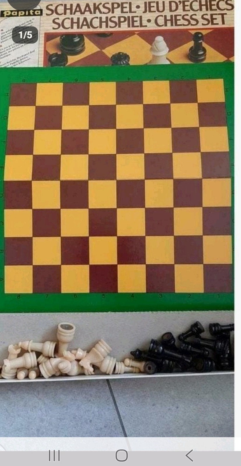 Jeu d'échecs vintage 1979
Prix fixe, Hobby & Loisirs créatifs, Enlèvement ou Envoi