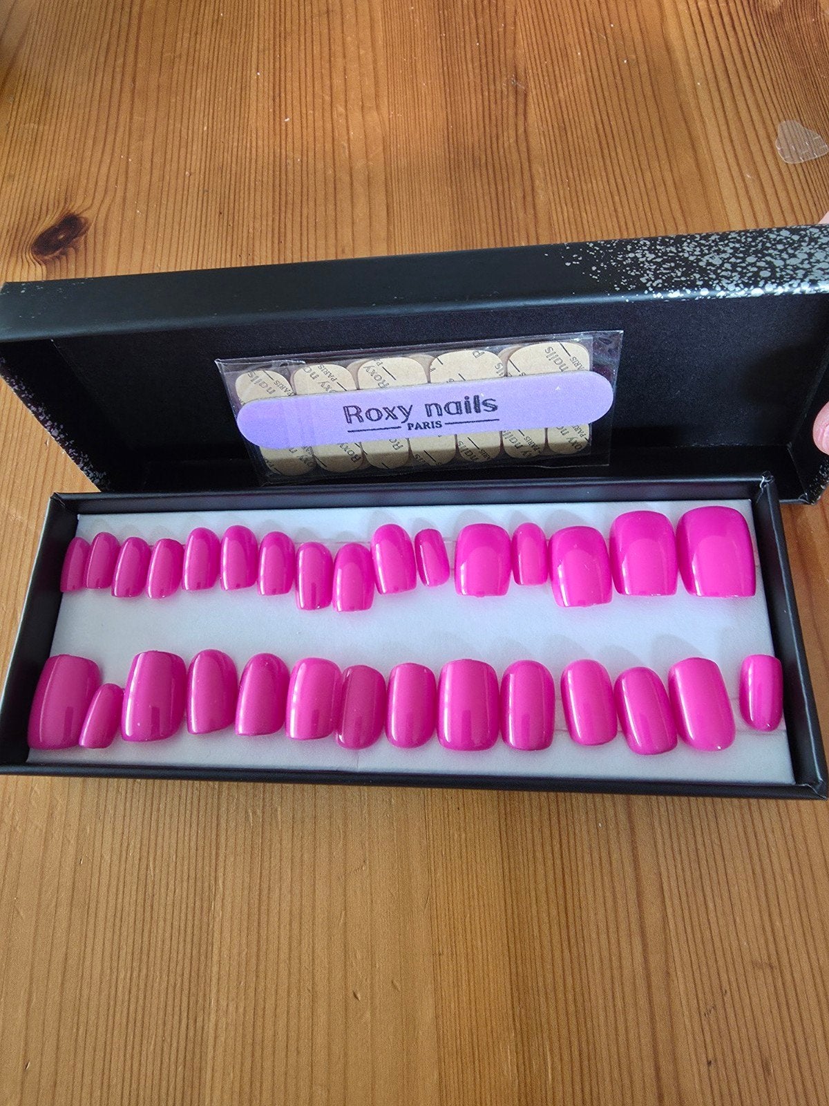 presse on nails, Ophalen, Nieuw, Roze