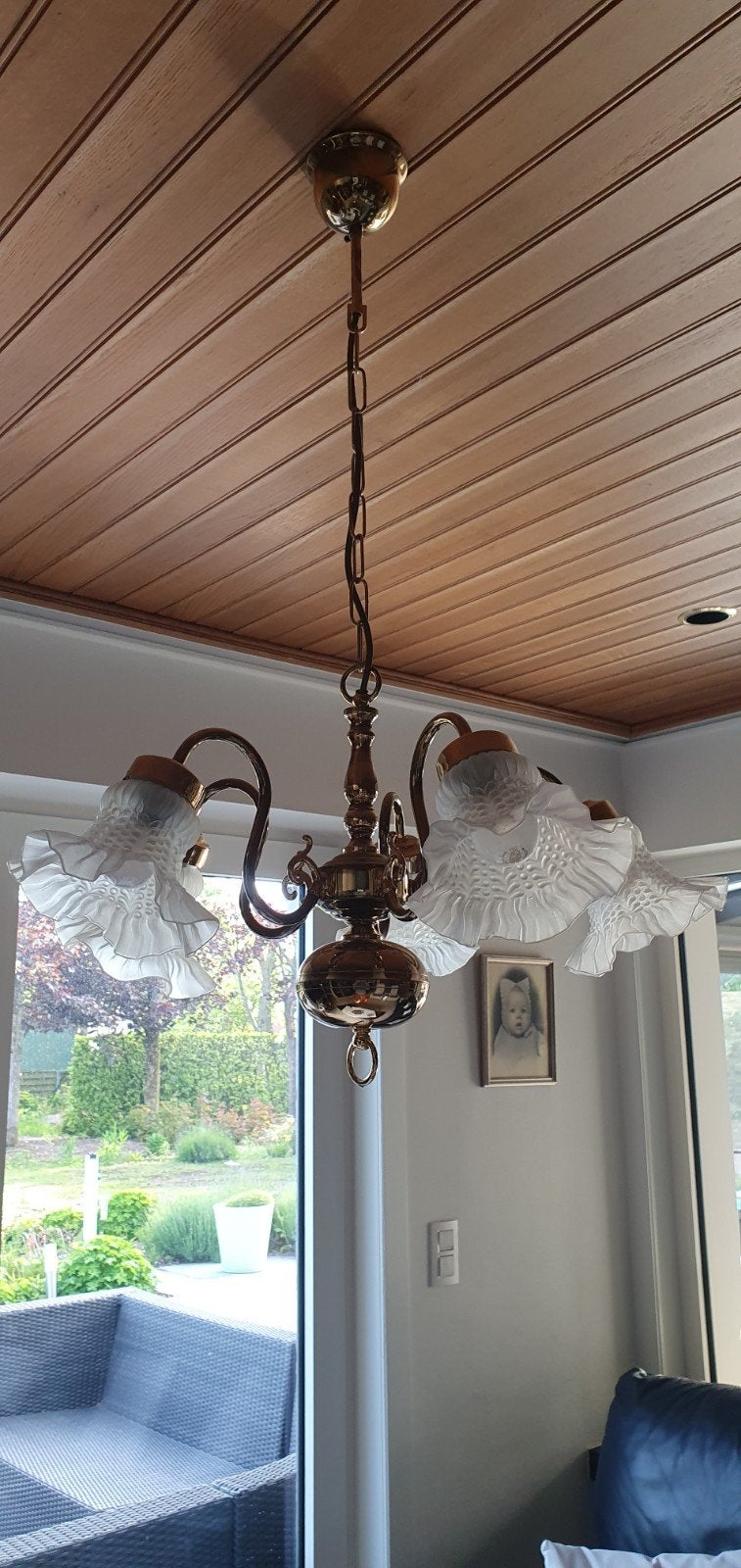 Plafondlamp, luster, Huis en Inrichting, Ophalen
