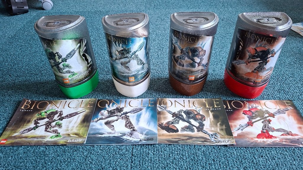 LEGO Bionicle, Kinderen en Baby's, Gebruikt, Bionicle, Lego, Inclusief instructies