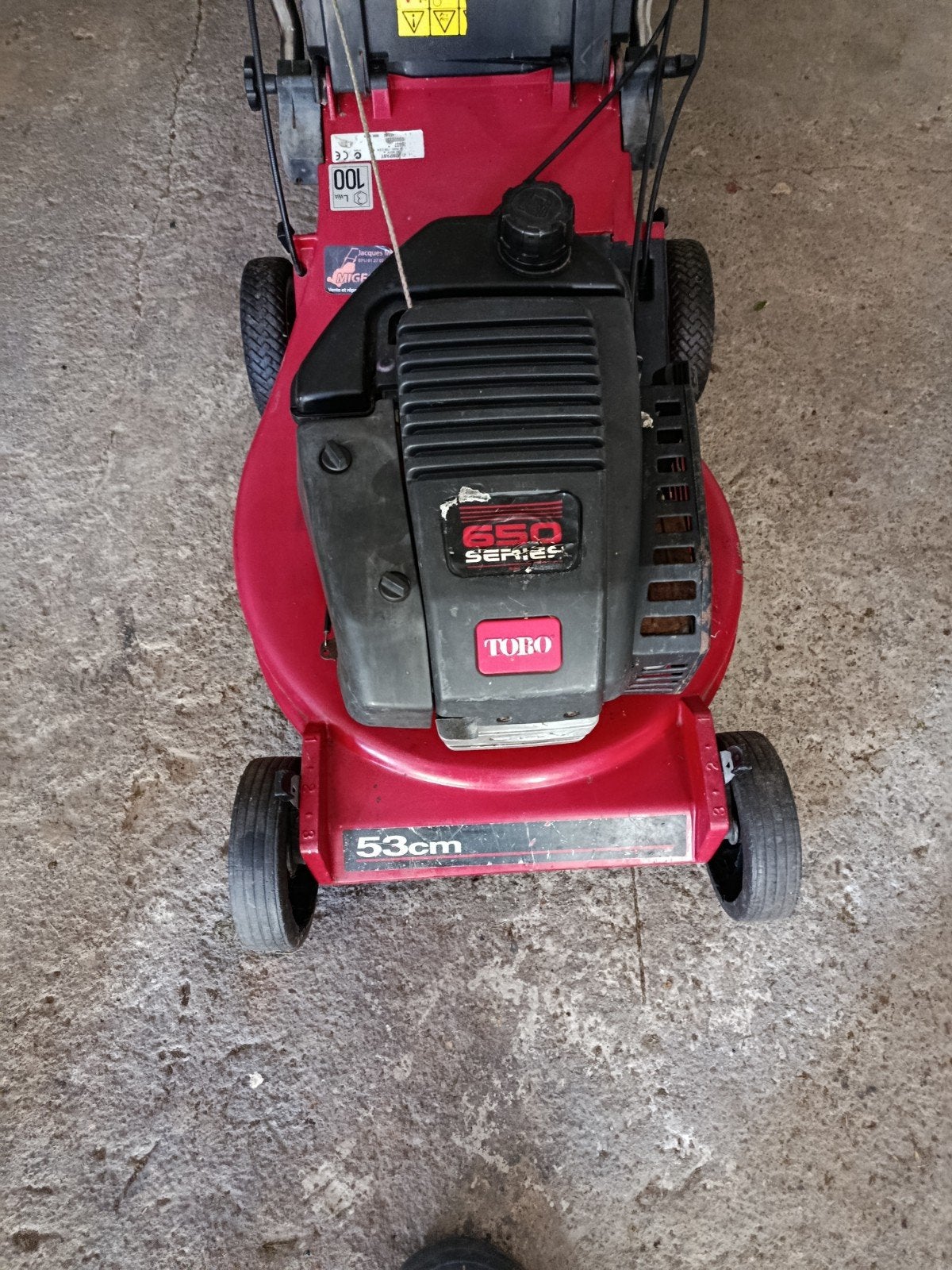TORO Serie 650,190cc,53cm.un tondéus parfait, Jardin & Terrasse, Vitesses