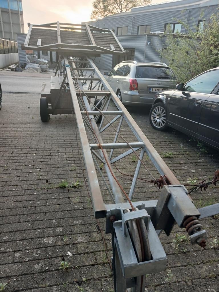 Ascenseur de chantier, Enlèvement