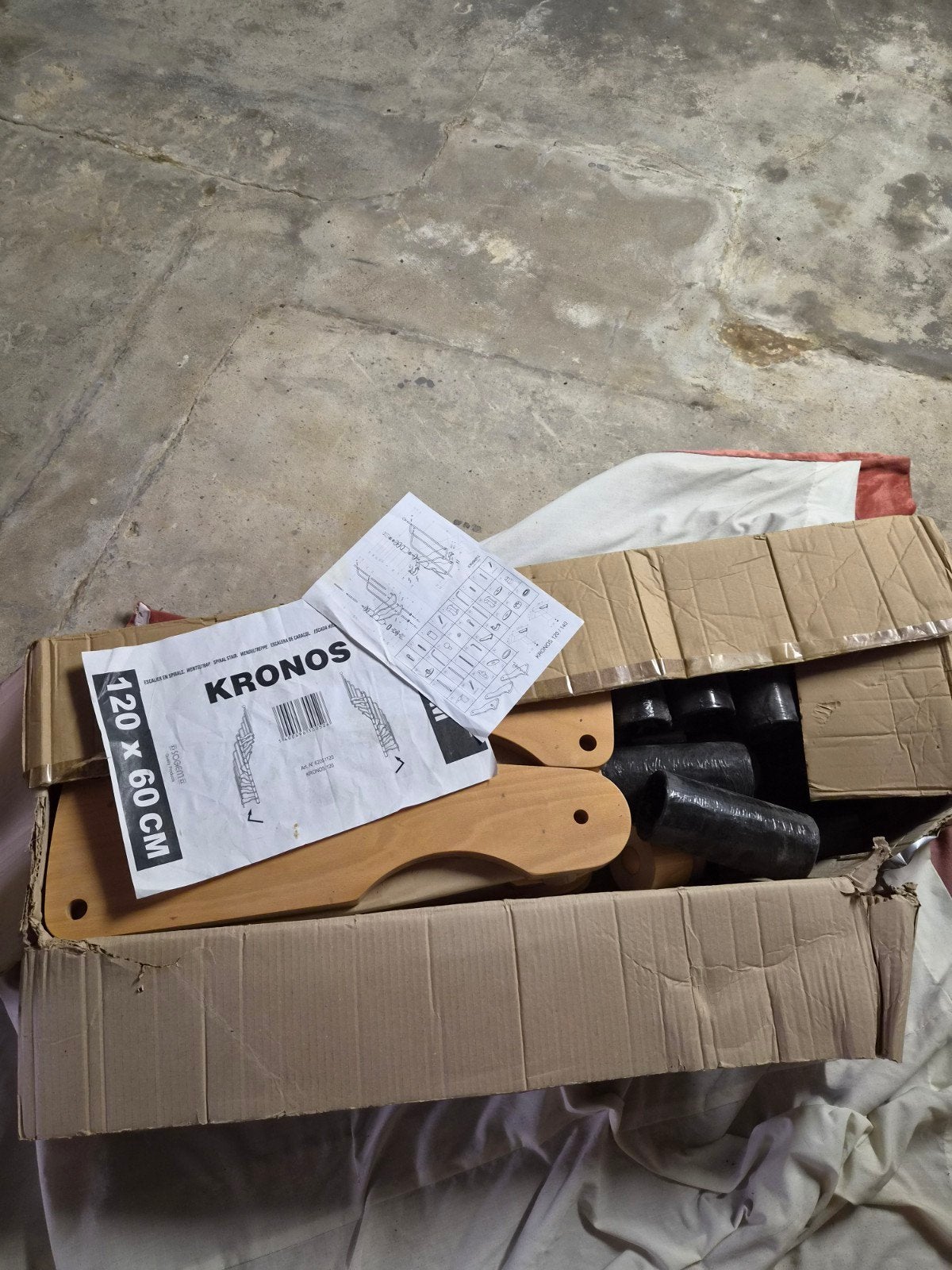 Draaitrap - kronos, Doe-het-zelf en Bouw, Ophalen of Verzenden