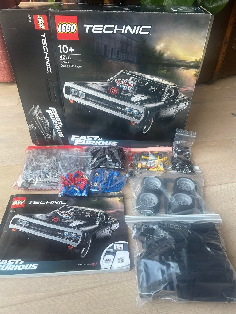 Lego Technic 42111 - Dom's Dodge Charger, Enlèvement ou Envoi, Lego, Ensemble complet, Comme neuf