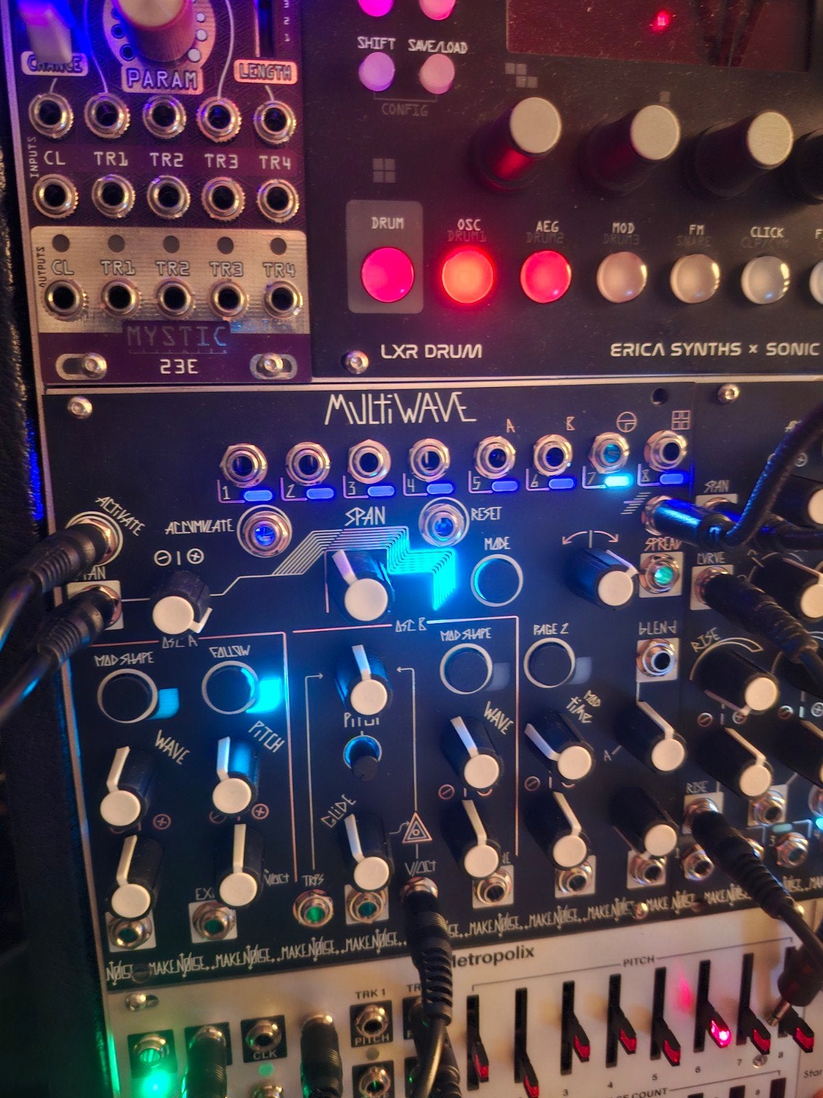 Faites du bruit à ondes multiples + 2 QXG LPG, Musique & Instruments, Enlèvement ou Envoi