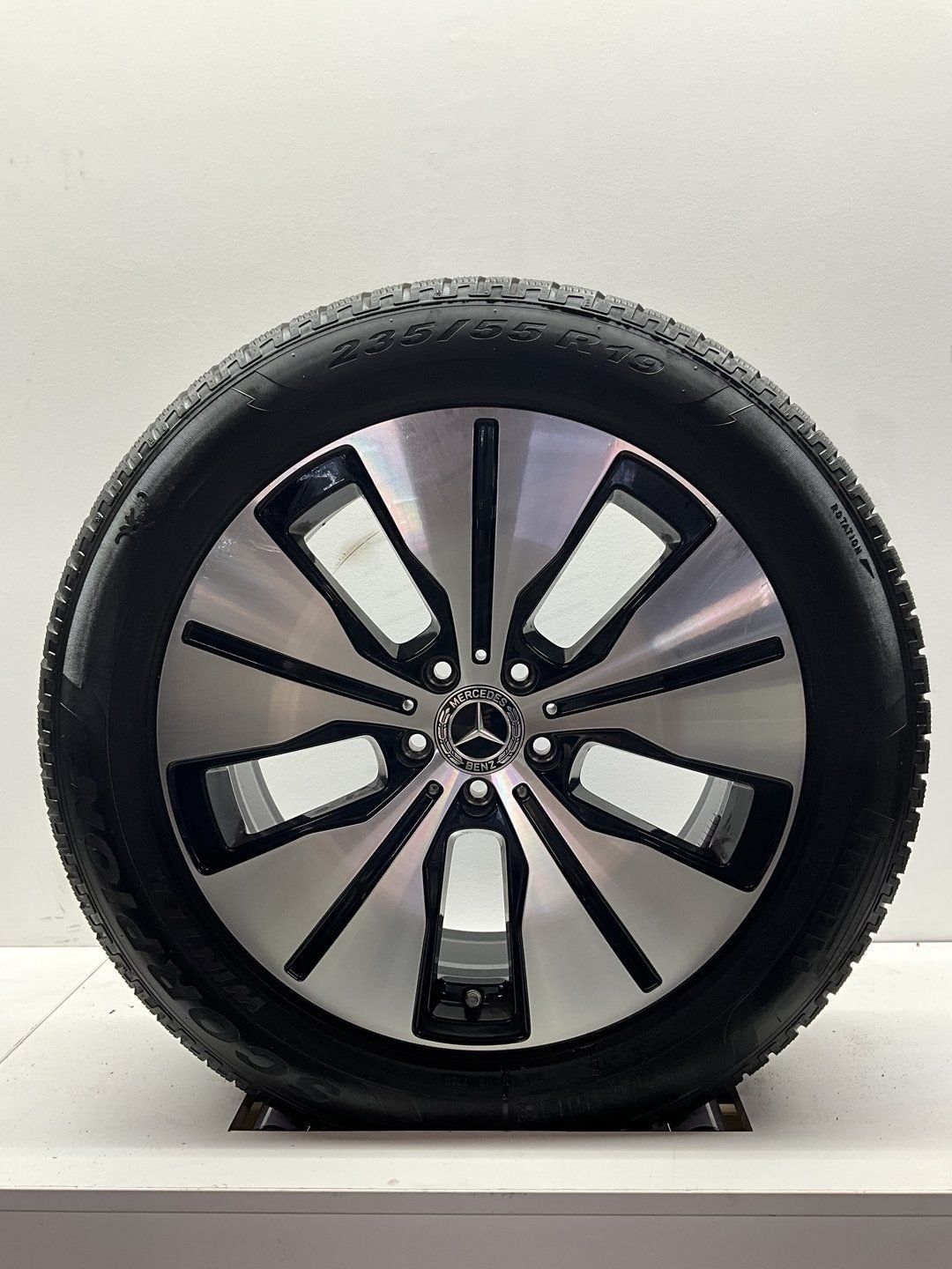 19’’ DEMO MERCEDES EQC VELGEN WINTERBANDEN ORIG TPMS AMG, Auto-onderdelen, Banden en Velgen, 19 inch, Gebruikt, -, -