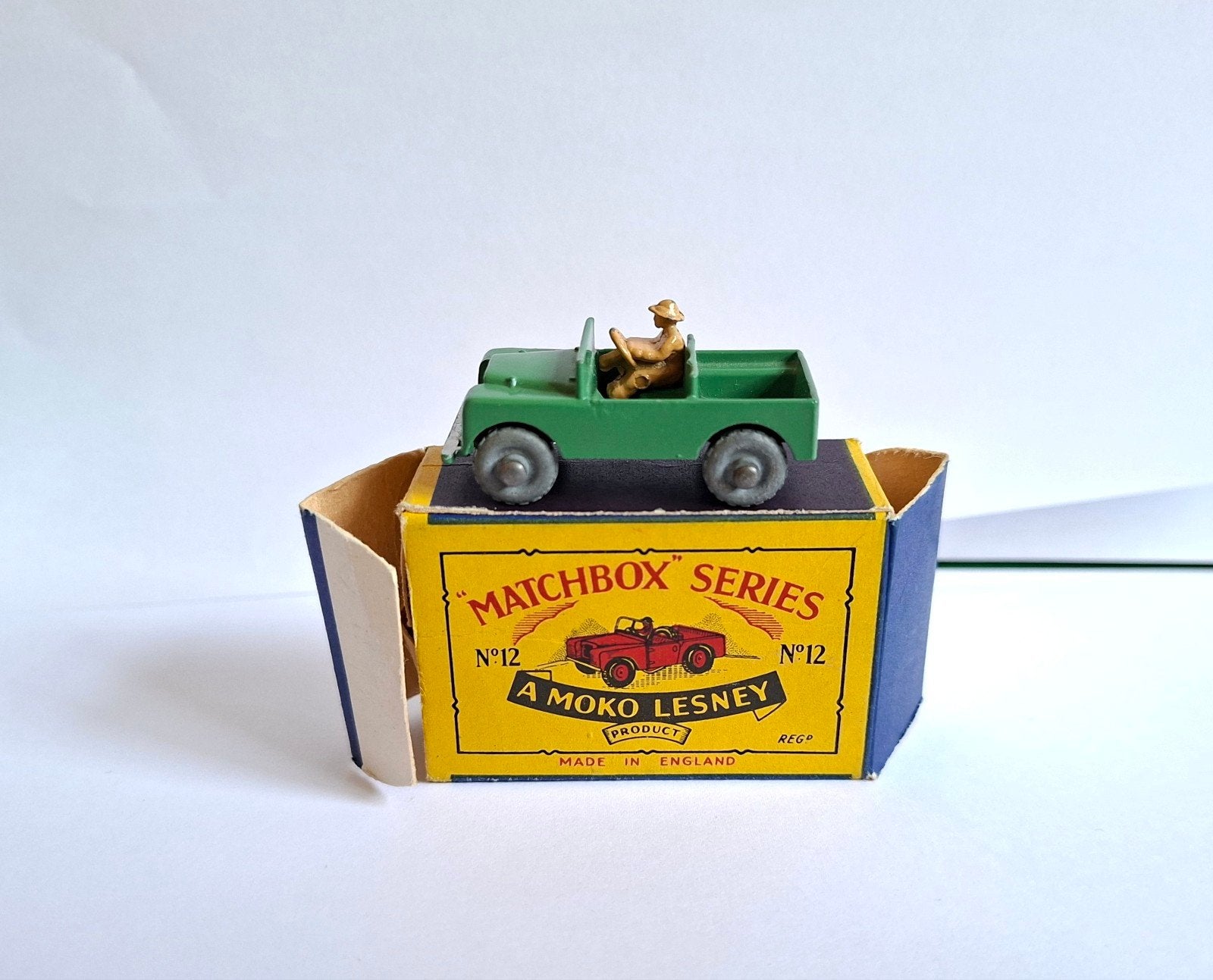Matchbox 12 A land rover, Hobby en Vrije tijd, Ophalen of Verzenden, Matchbox