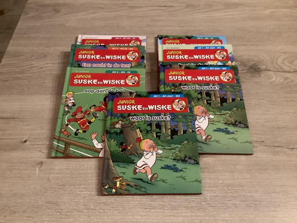 Suske en Wikse verschillende AVI leerleesboekjes, Ophalen of Verzenden, Zo goed als nieuw, Taal en Lezen