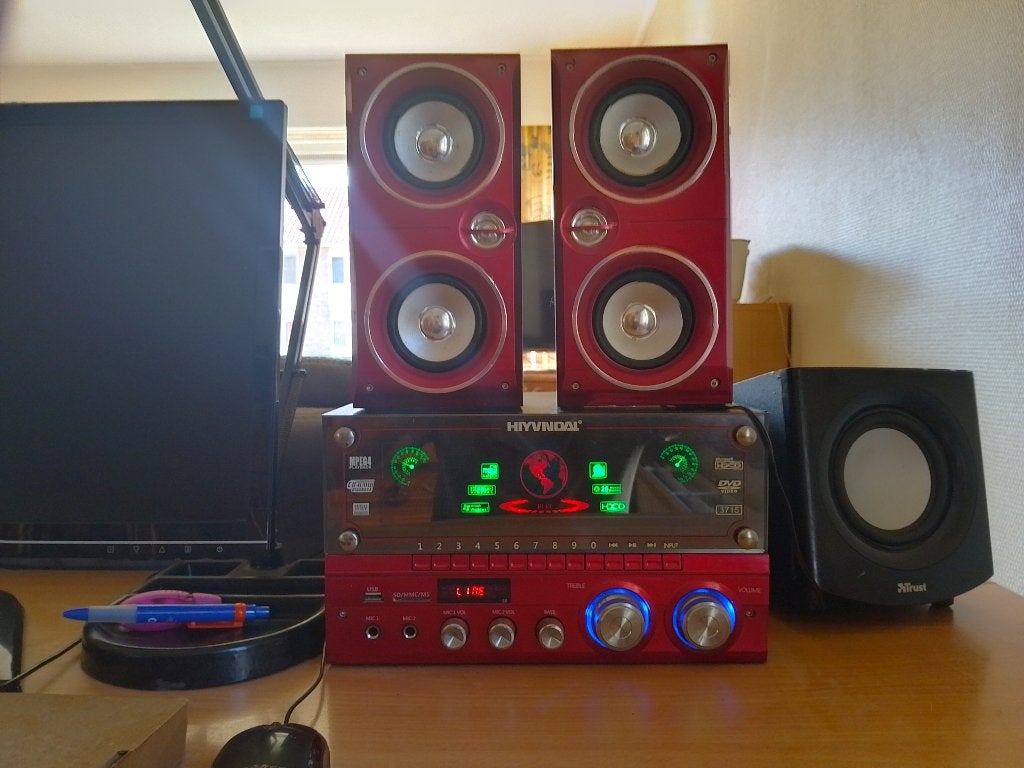 pc speakers, Computers en Software, Ophalen, Zo goed als nieuw, Audiokanaal 2, Hiyvindal