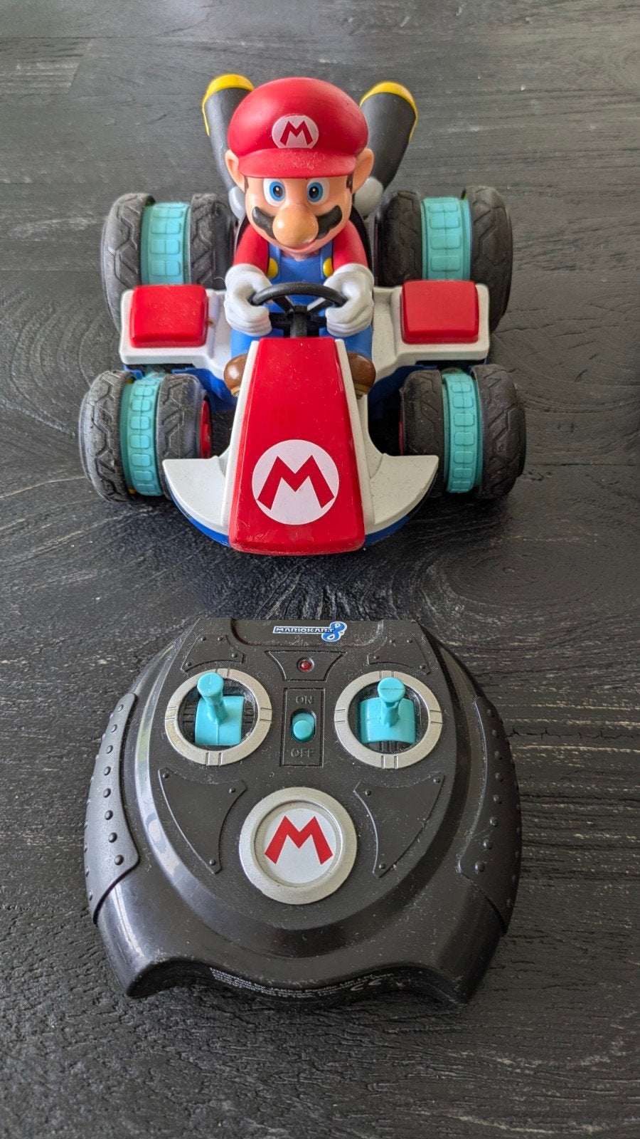 Mario RC, Enlèvement
