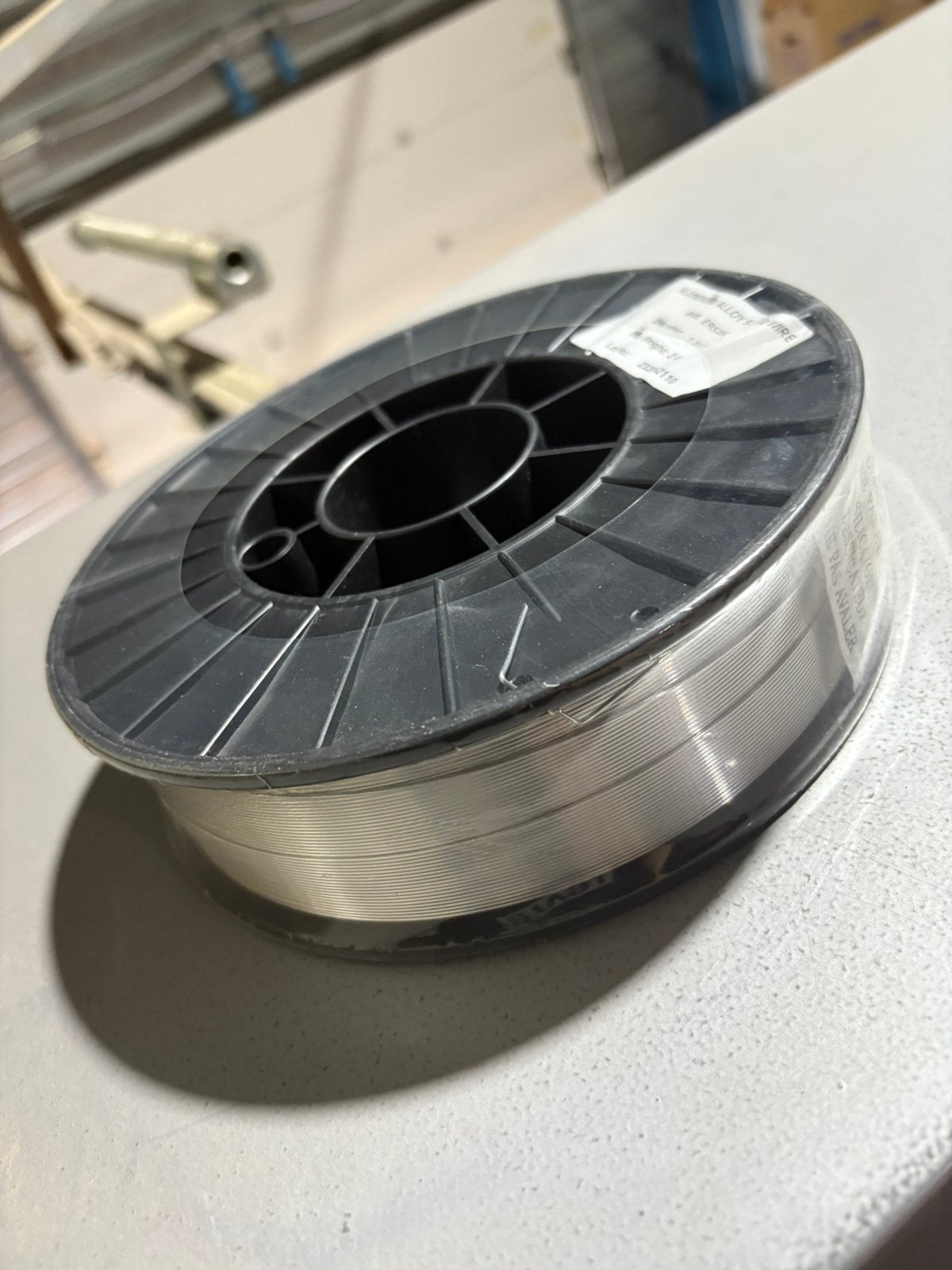 Bobine fil aluminium 2kg 1mm, Enlèvement, Neuf