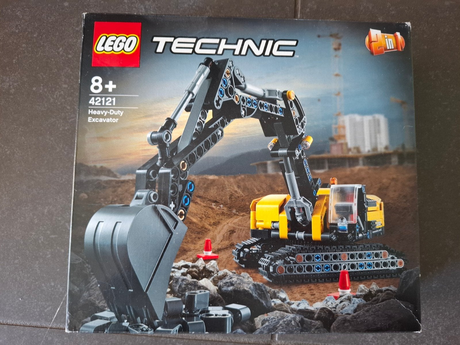 Lego technic 42121 heavy-duty excavator nieuw, Lego, Nieuw, Ophalen of Verzenden, Complete set