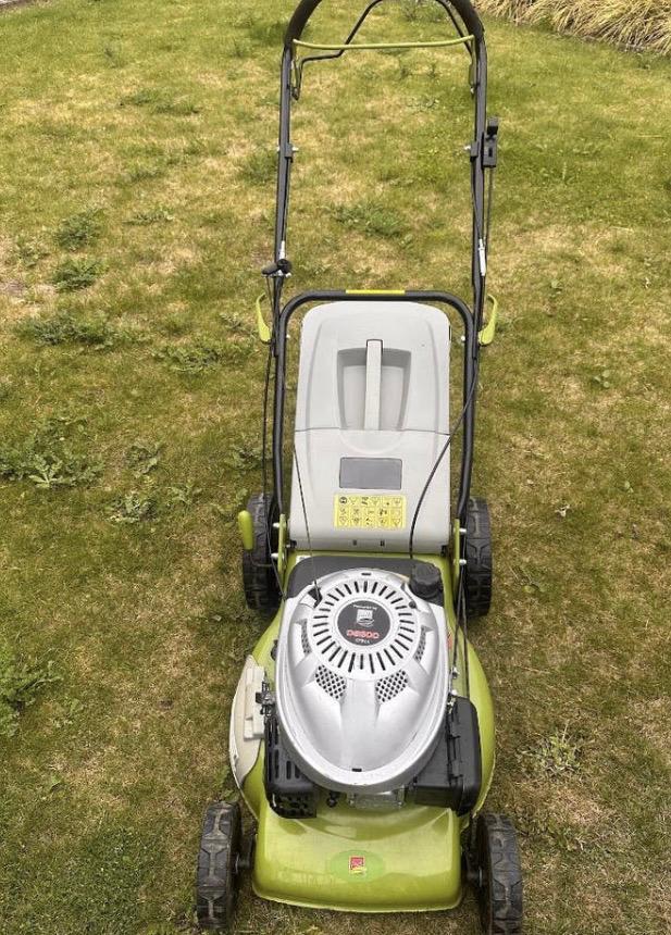 Central park grasmaaier te koop., Tuin en Terras, Grasmaaiers, Ophalen, Zo goed als nieuw