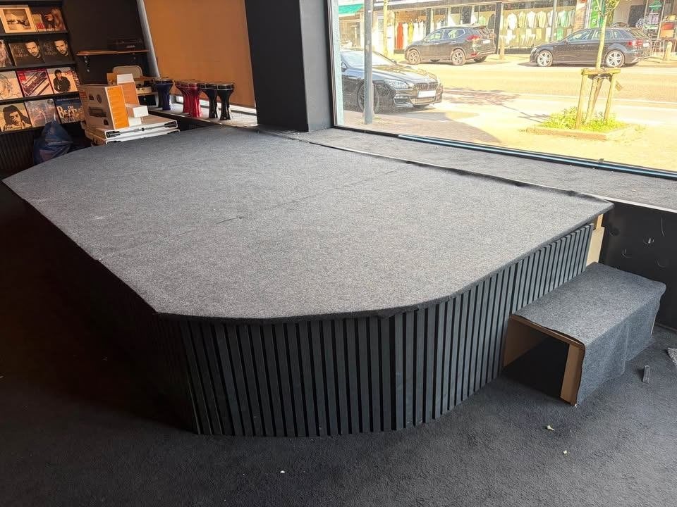Podium, Ophalen, Zo goed als nieuw, Overige typen