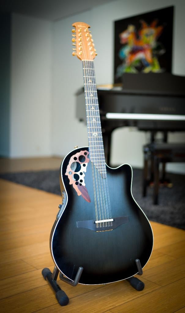 Ovation Adamas 1598 ME-II Melissa Etheridge – 12-string, Musique & Instruments, Enlèvement, Comme neuf, Guitare Western ou Guitare Folk