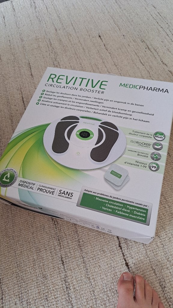 Revitive circulation booster zonder adapter, Enlèvement, Comme neuf, Soins du corps